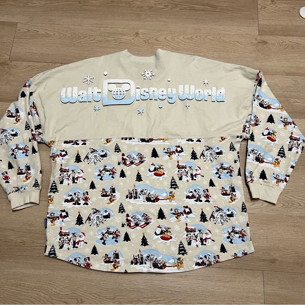 Disney ''Snow Much Fun'' Holiday Spirit Jersey Size 2XL